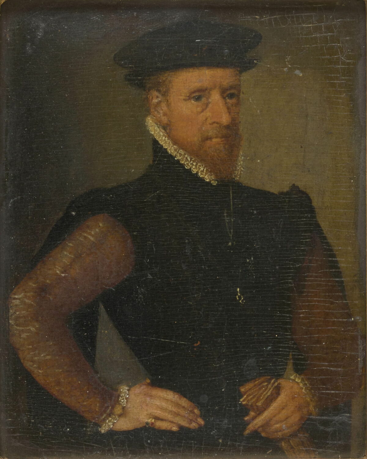 Portrait d'homme, Anonyme, 2e moitié du XVIe siècle (1550 - 1600)