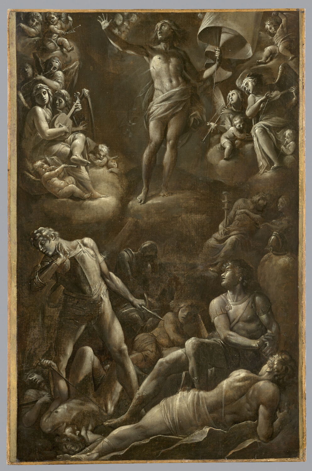 La Résurrection du Christ, Baglione, Giovanni, 1e moitié du XVIIe siècle (1600 - 1650)