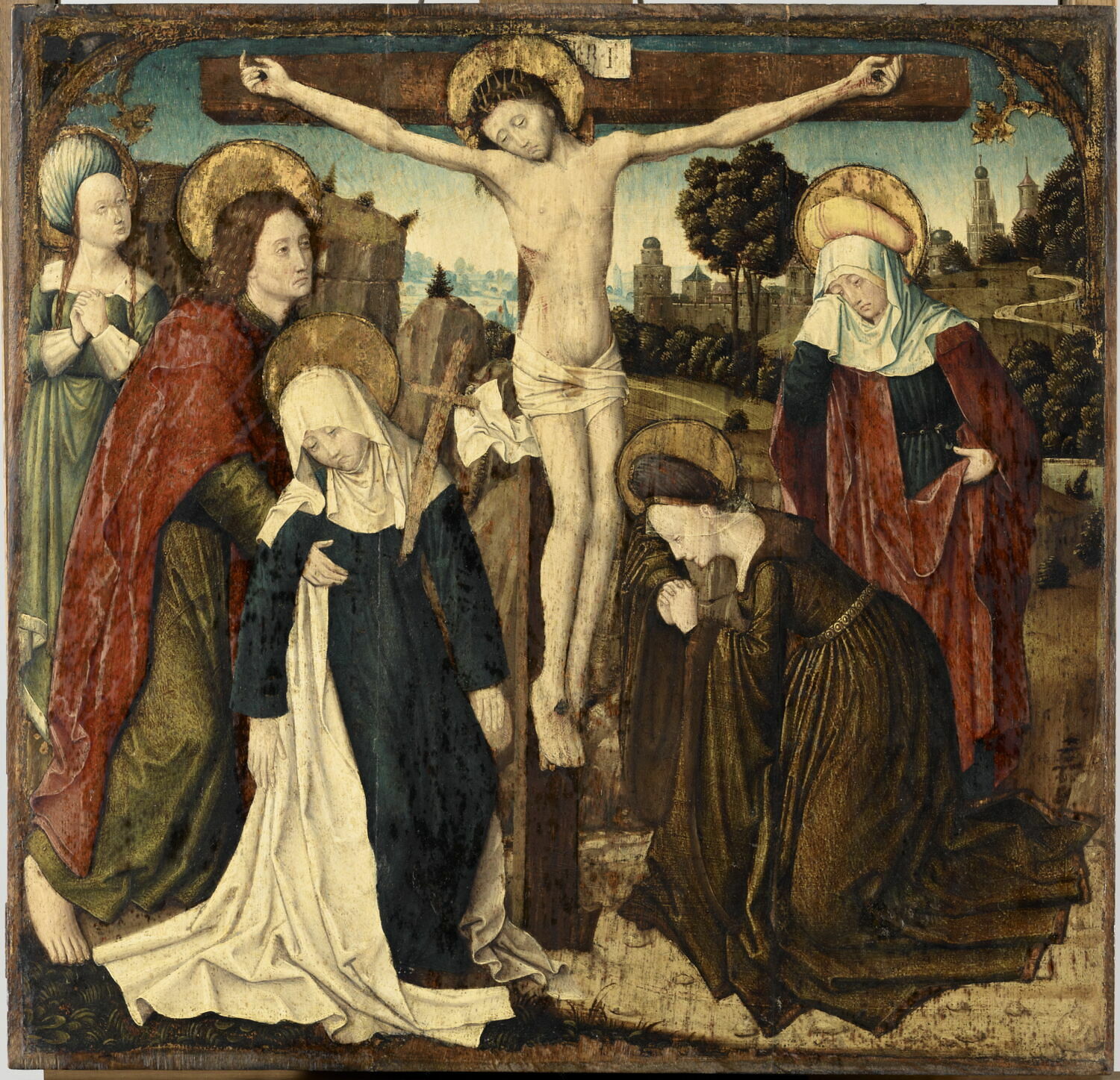 La Crucifixion, Anonyme, 1e quart du XVIe siècle (1500 - 1525)