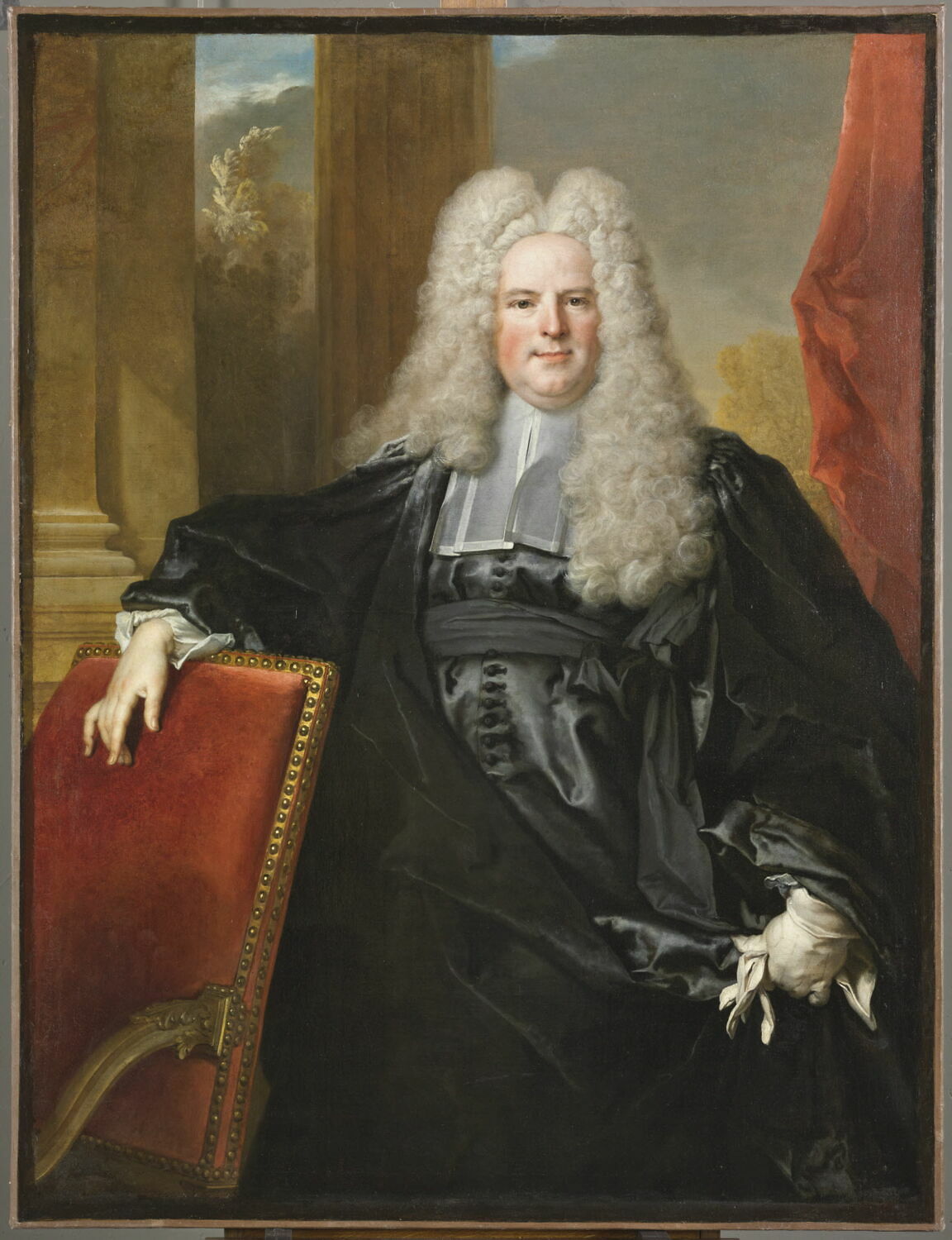 Portrait, dit à tort du Président Guillaume de Lamoignon (1683-1772), Largillière, Nicolas de, 1e moitié du XVIIIe siècle (1743)