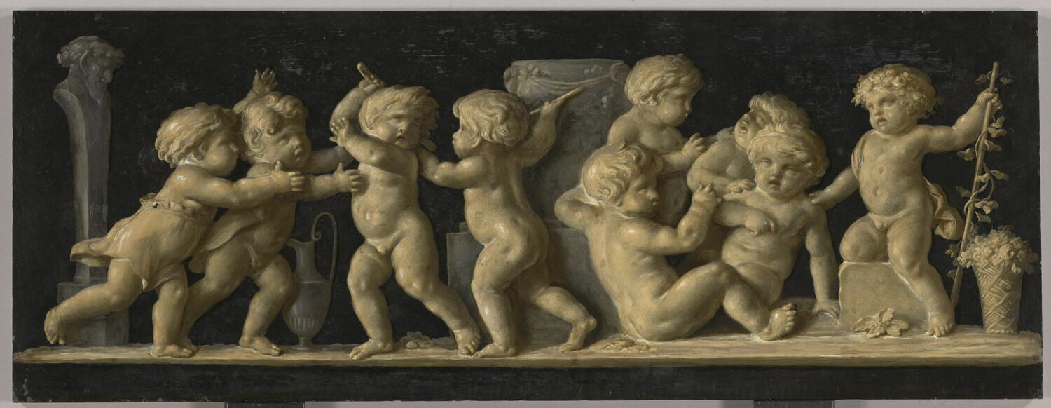 Bacchanale d'enfants, Sauvage, Piat Joseph, 4e quart du XVIIIe siècle (vers 1780 - 1790)