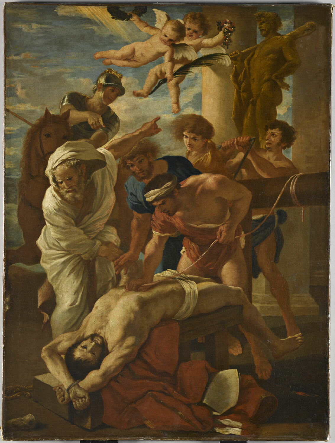 Martyre de saint Érasme, Poussin, Nicolas