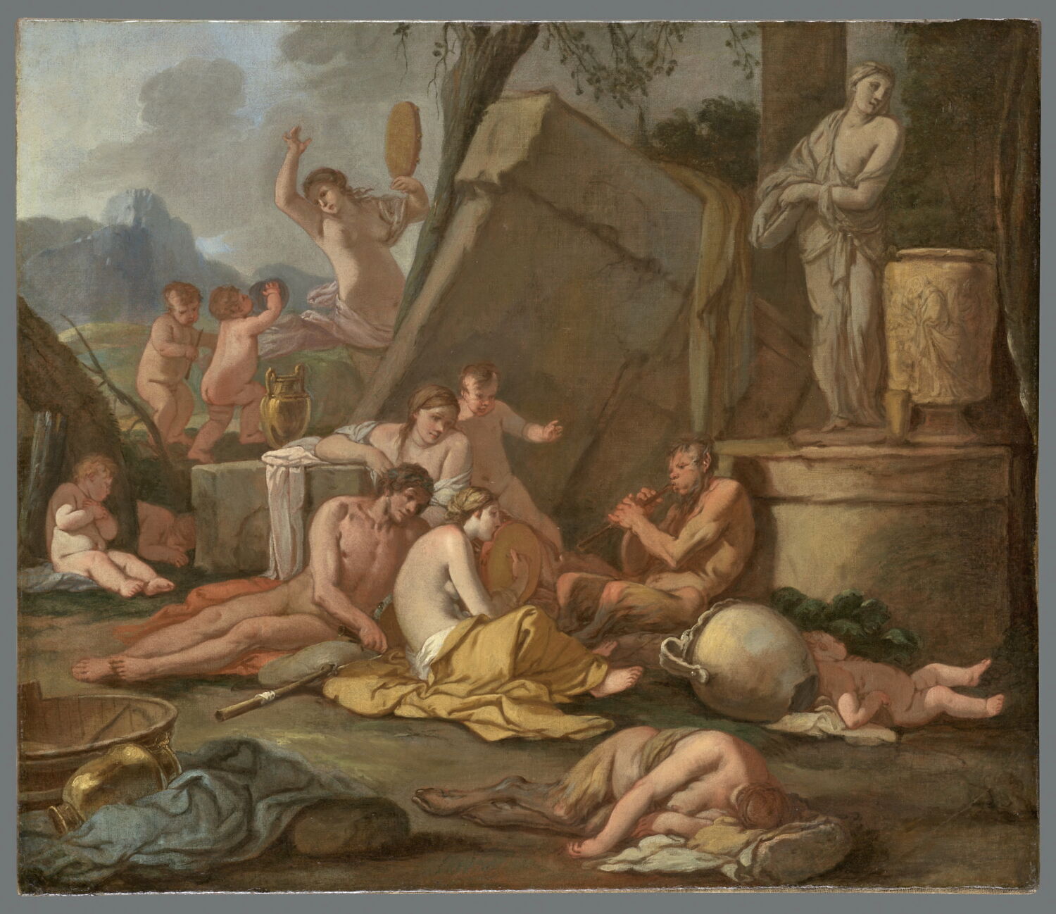 La Leçon de musique de Pan, Carpioni, Giulio, XVIIe siècle (1600 - 1700)