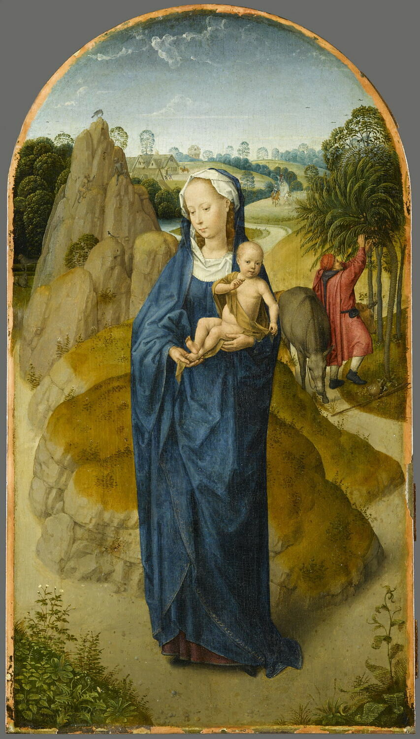 La Fuite en Égypte, Memling, Hans, XVe siècle (1562)