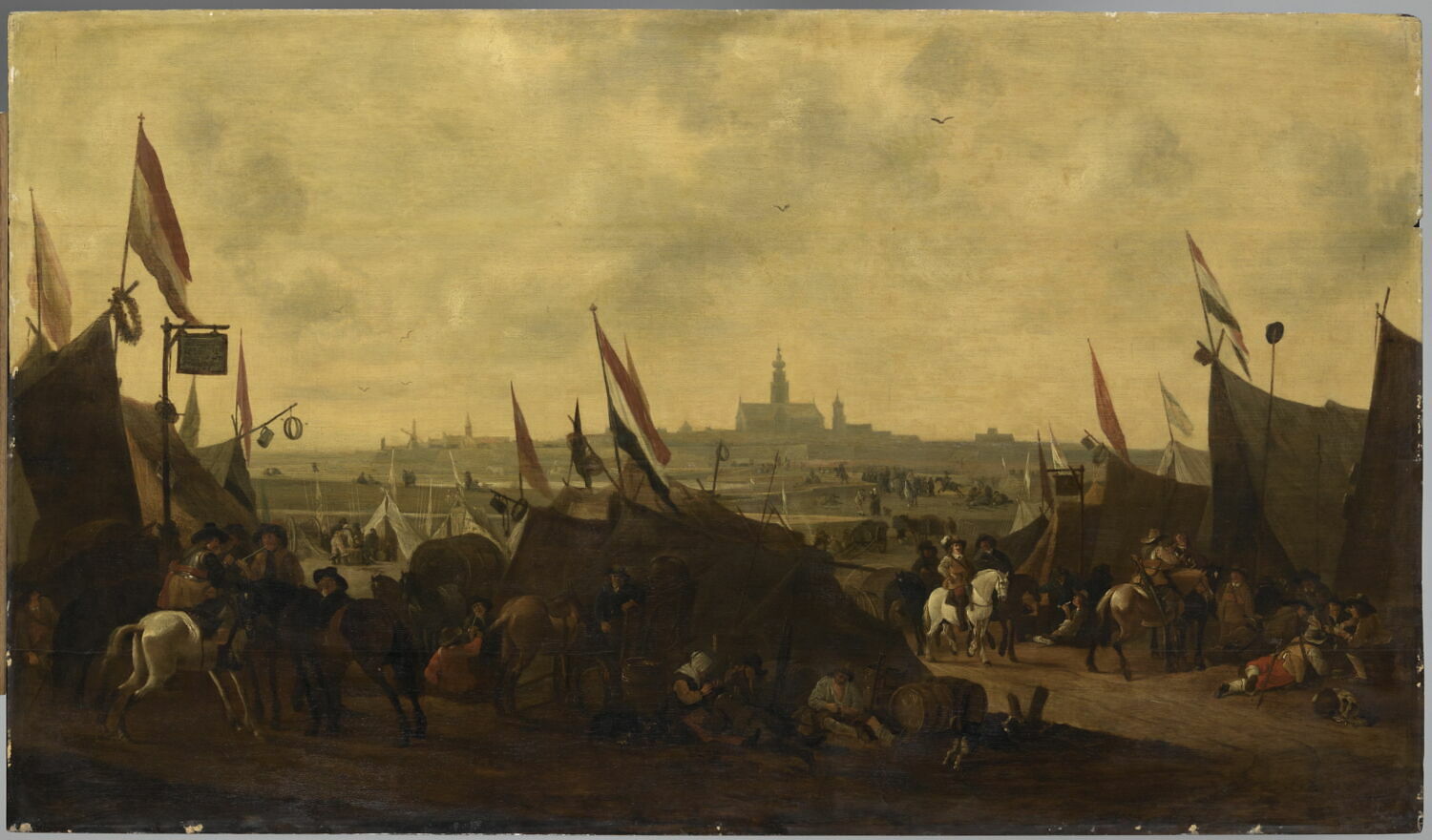La Prise de la ville de Hulst par les Hollandais en 1645, Meijer, Hendrick de, 2e quart du XVIIe siècle (1653)