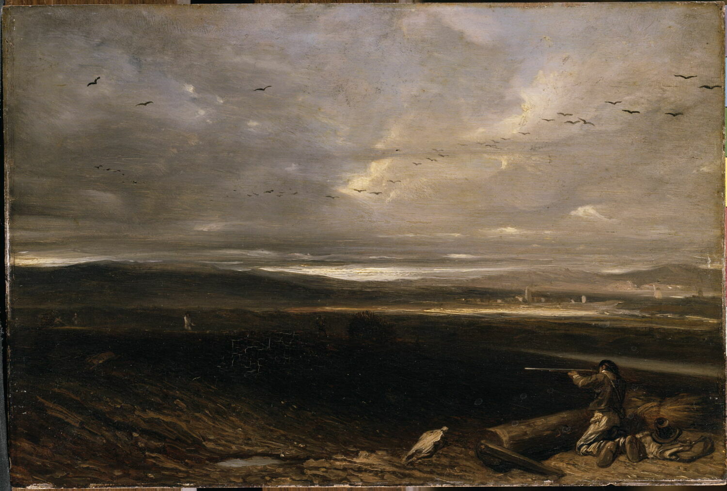 La battue en plaine., Decamps, Alexandre-Gabriel, 3e quart du XIXe siècle (1847)