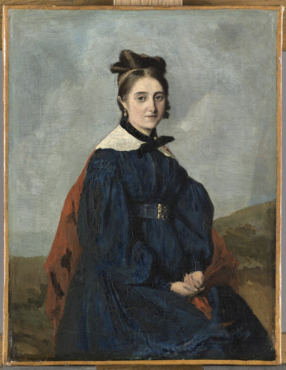 Alexina Legoux, employée chez Mme Sennegon, modiste, soeur de l'artiste., Corot, Jean-Baptiste Camille, 2e quart du XIXe siècle (1829 - 1830)