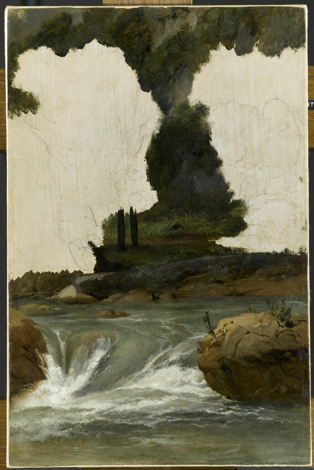 Cascade, Michallon, Achille Etna, 1e quart du XIXe siècle (1822)