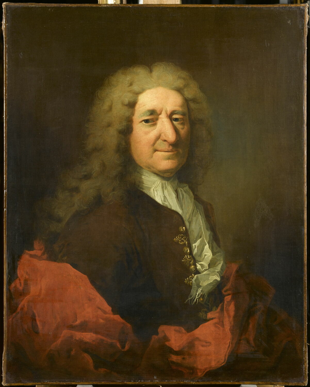 Portrait d'homme âgé (Guillaume de Lisle ?), Tournières, Robert, Fin du XVIIe siècle - début du XVIIIè siècle (1675 - 1725)