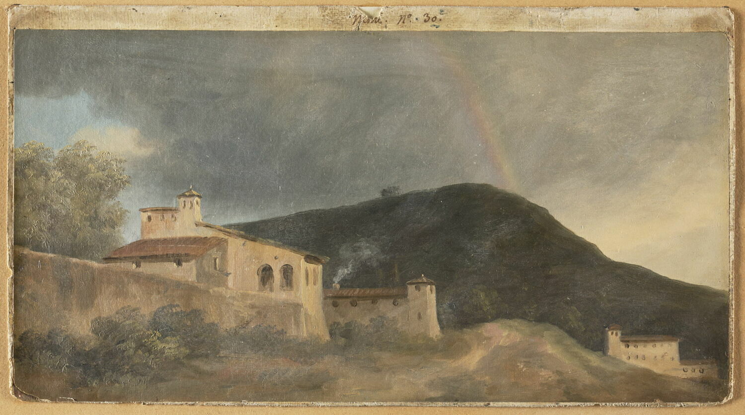 Nemi: l'arc-en-ciel, Valenciennes, Pierre de, 4e quart du XVIIIe siècle (vers 1782 - 1784)