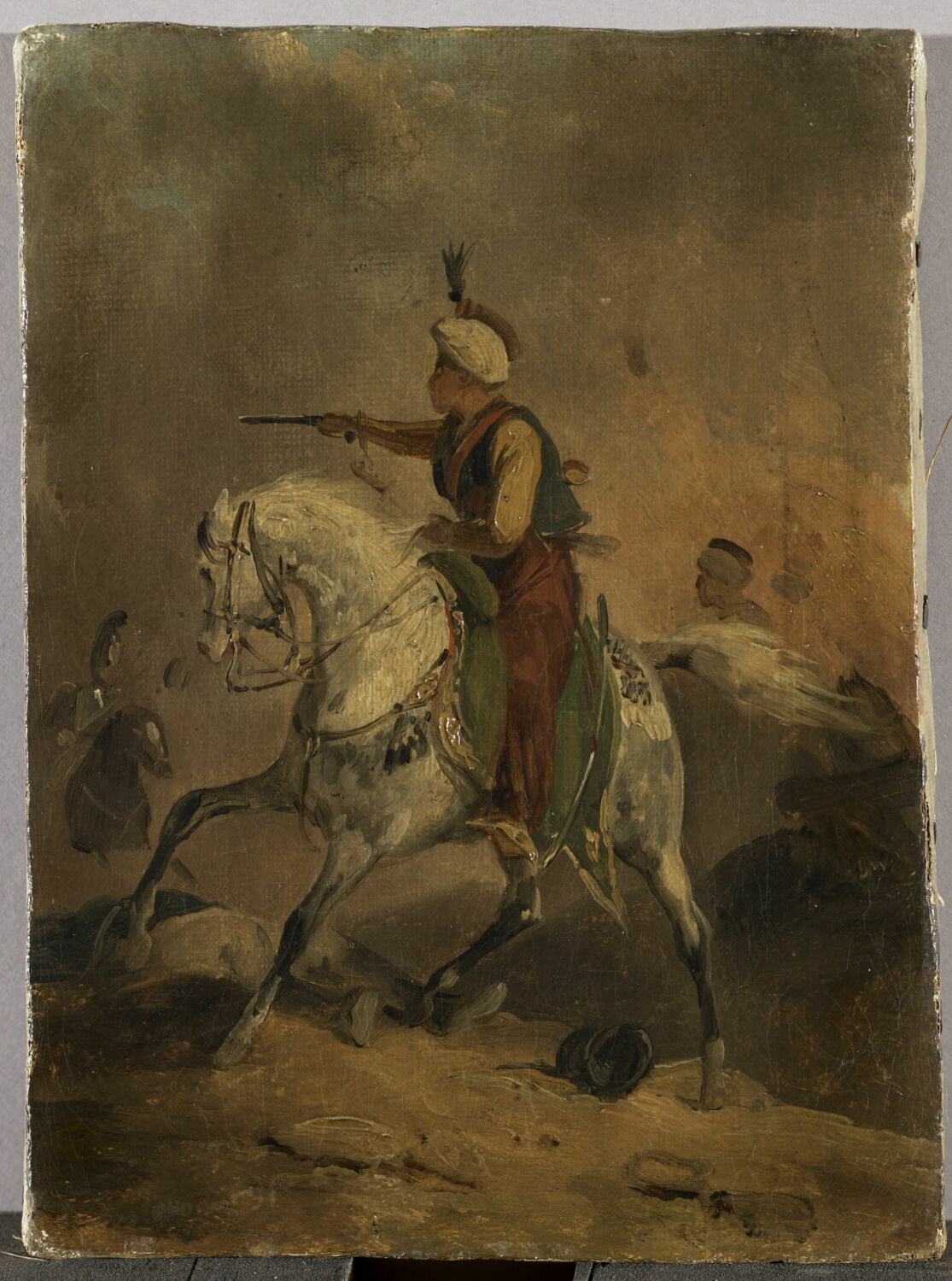 Un mameluck, Vernet, Horace, 1e moitié du XIXe siècle (1814)