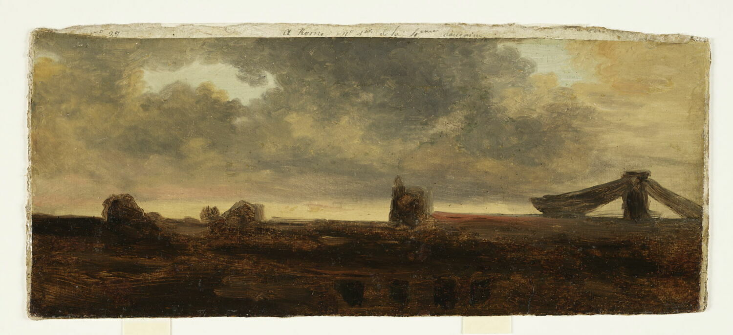 Ciel et toits, Valenciennes, Pierre de, 1e quart du XIXe siècle (1800 - 1825)