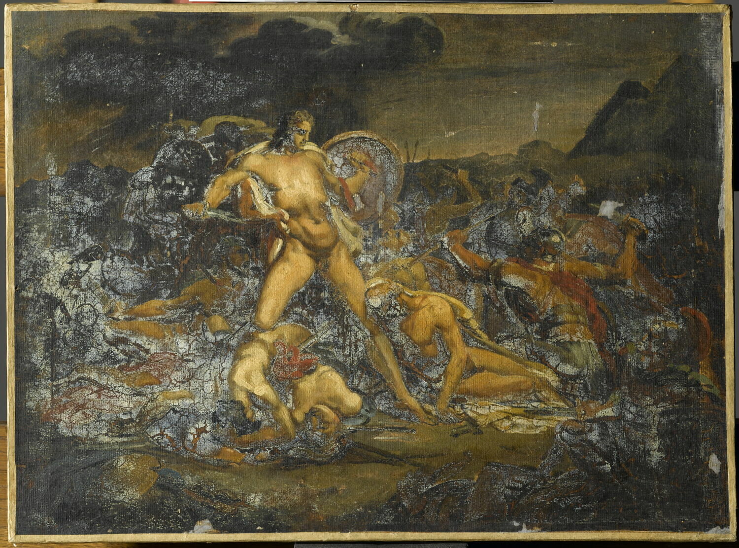 Achille combattant, Franquelin, Jean-Augustin, 1e moitié du XIXe siècle (1800 - 1850)
