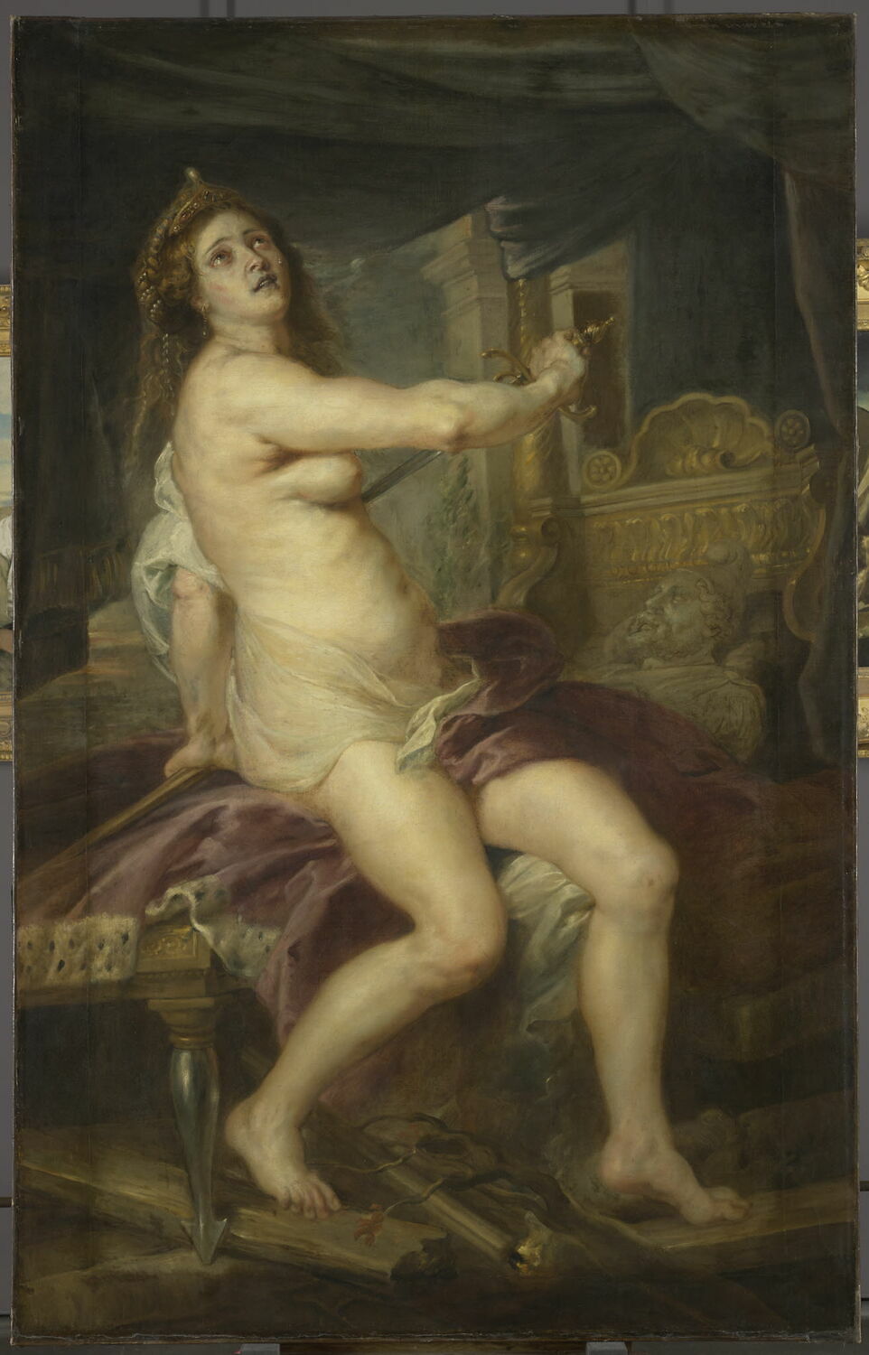 La Mort de Didon, reine de Carthage, Rubens, Petrus Paulus, 2e quart du XVIIe siècle (vers 1635 - 1638)