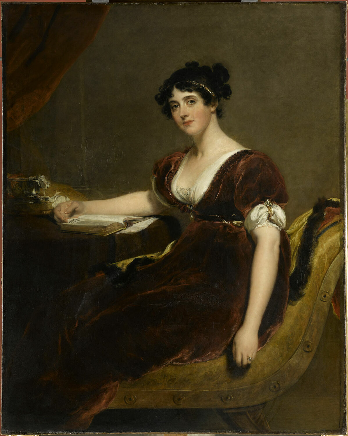 Portrait de Mrs Isaac Cuthbert, Lawrence, Sir Thomas, 1e quart du XIXe siècle (1816 - 1817)