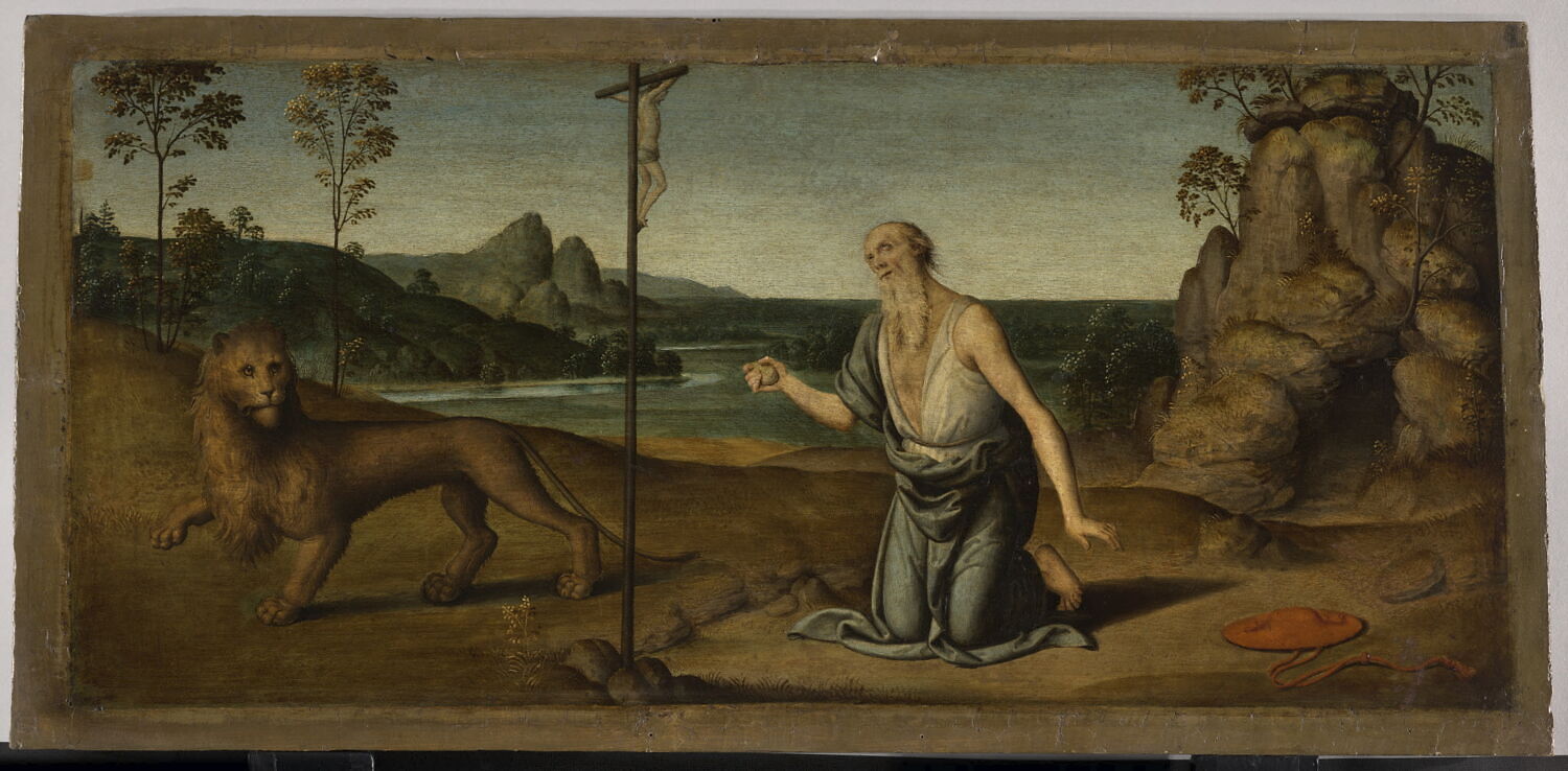 Saint Jérôme dans le désert, Lo Spagna, Fin du XVe siècle - début du XVIe siècle (1450 - 1528)