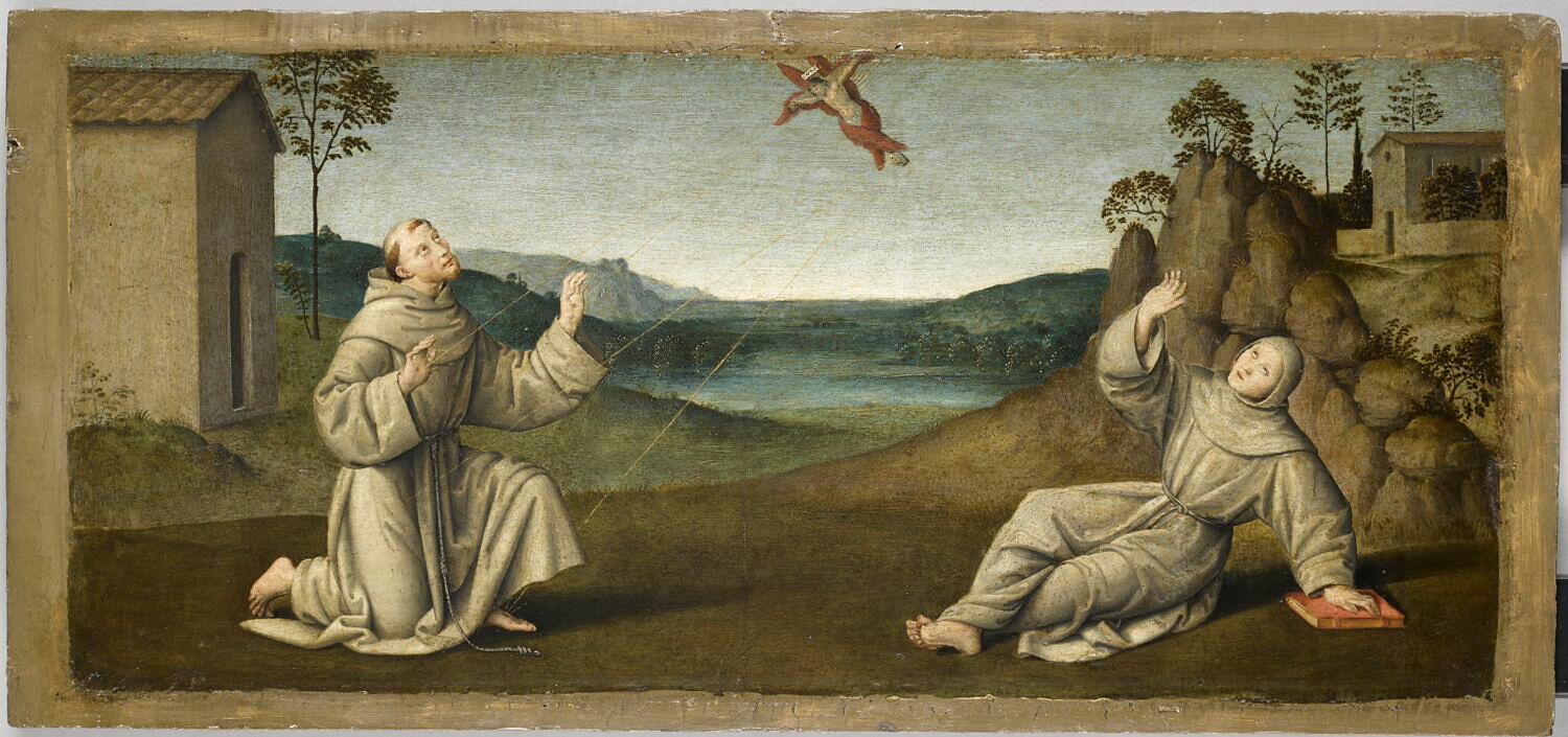 Saint François recevant les stigmates Louvre Collections