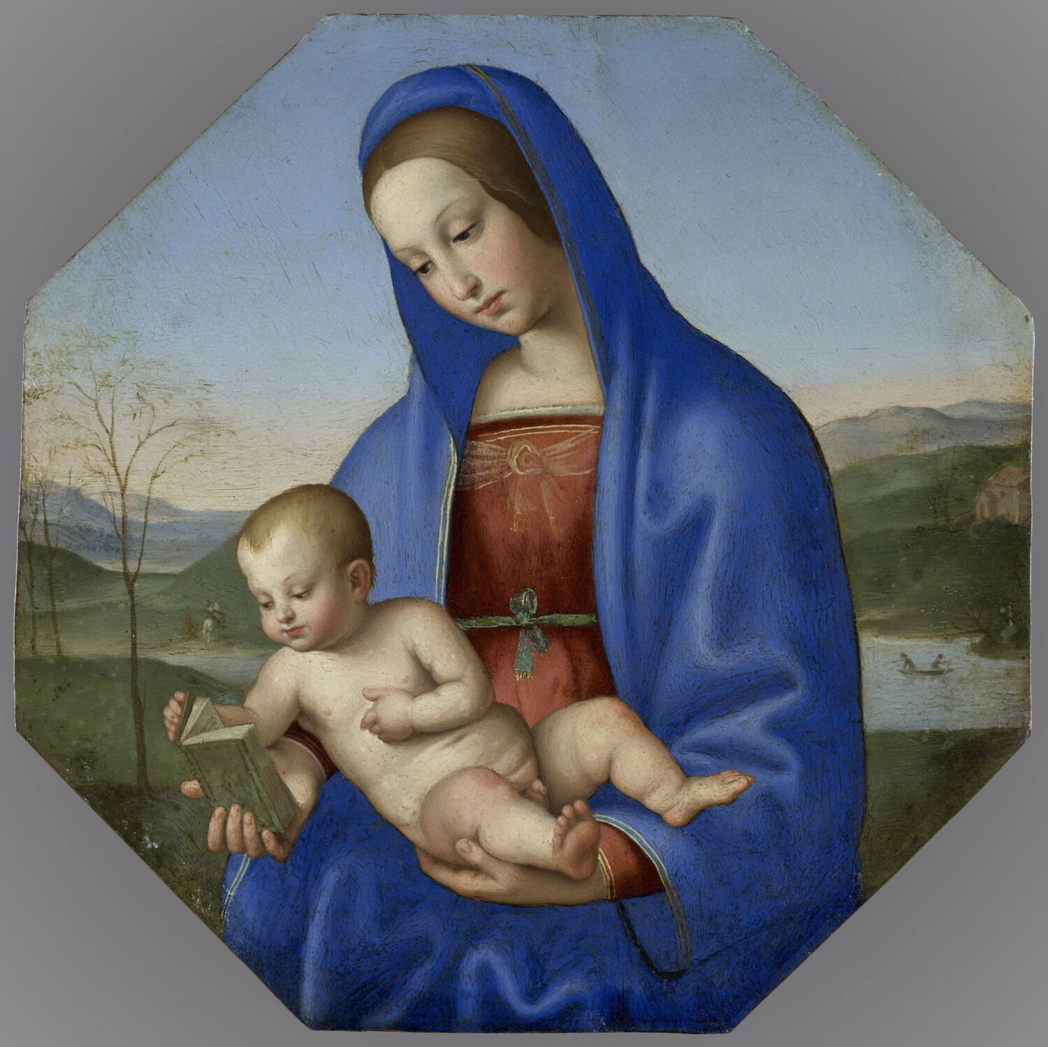La Vierge et l'Enfant, Sassoferrato, 2e quart du XVIIe siècle (1625 - 1650)