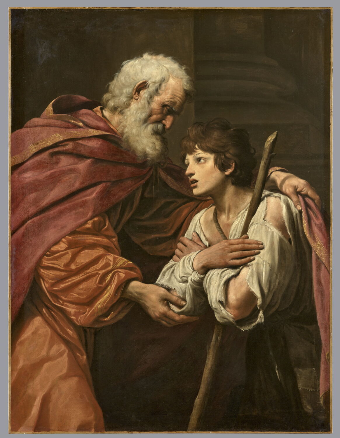 Le retour de l'enfant prodigue, Леонелло Спада, первая четверть XVII века (ок. 1615)