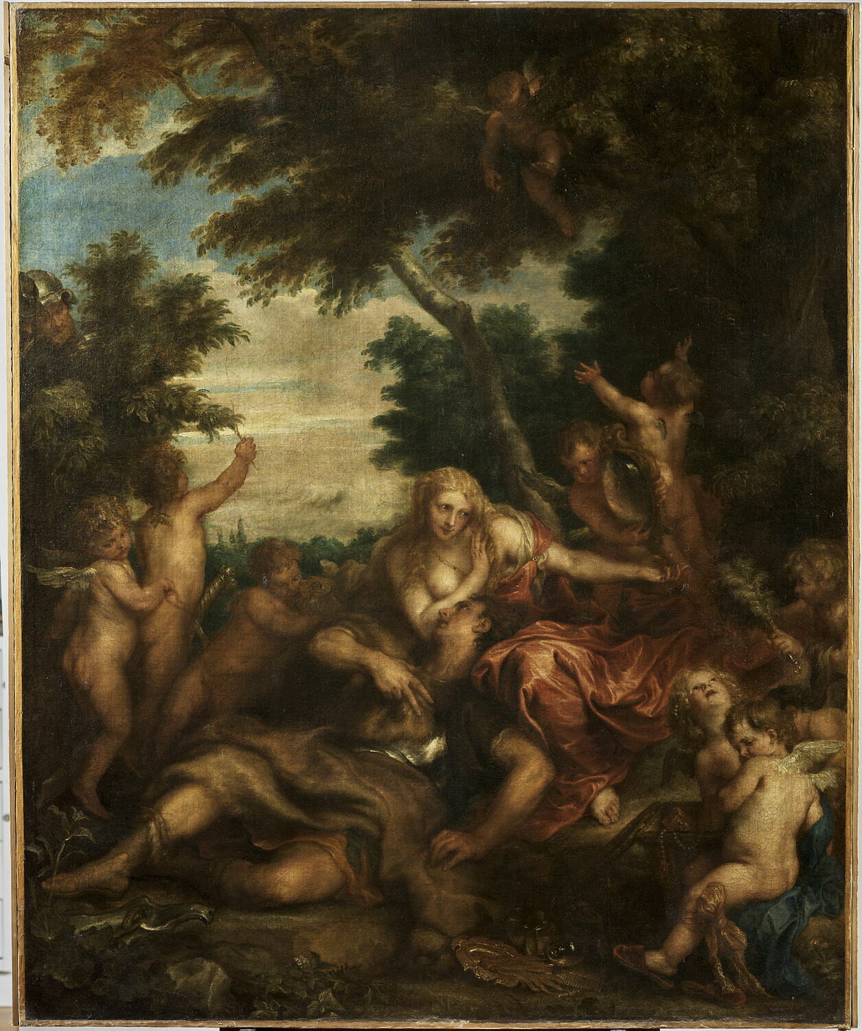 Les Amours de Renaud et de l'enchanteresse Armide, Dyck, Antoon van, 2e quart du XVIIe siècle (vers 1629 - 1632)