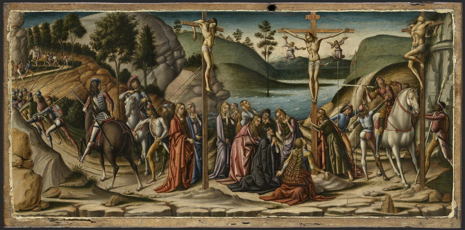 La Crucifixion, Niccolò di Liberatore, 4e quart du XVe siècle (1475 - 1500)