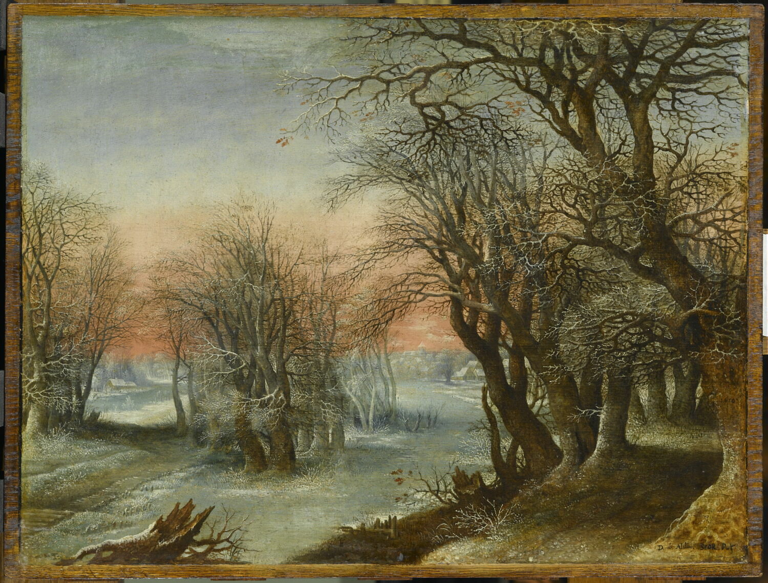 Paysage d'hiver, Alsloot, Denijs van, 1e quart du XVIIe siècle (1610)