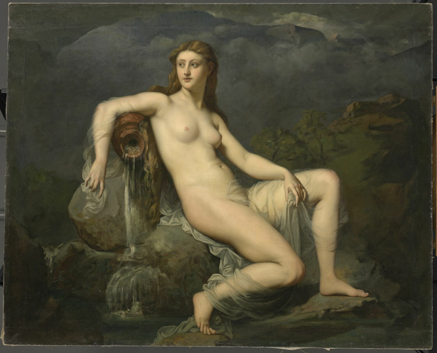 La Source ou L' Eau, Lehmann, Henri, 2e moitié du XIXe siècle (vers 1870)