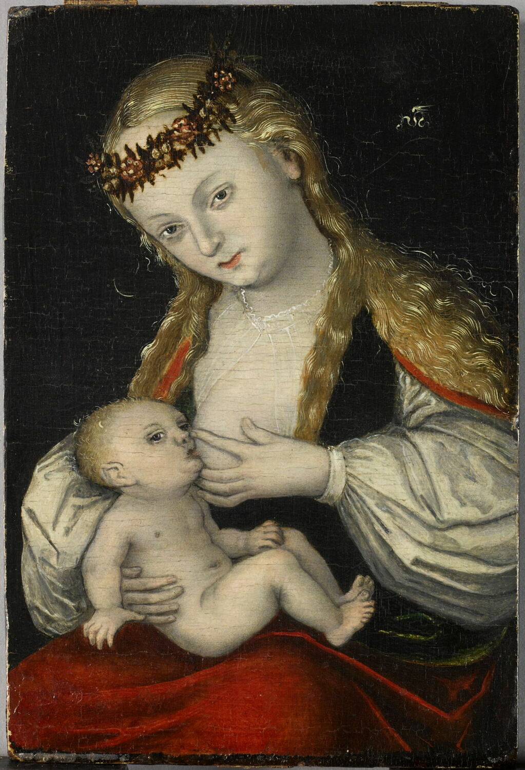 Vierge à l'Enfant, Лукас Кранах Старший, XVI век (1535)