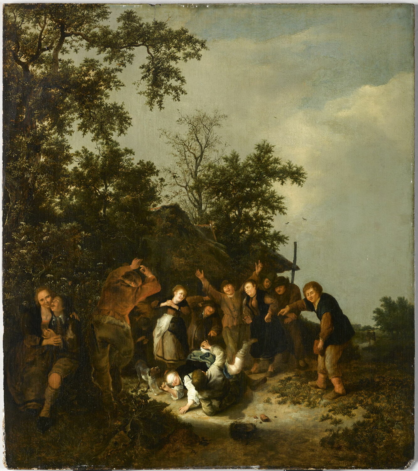 Le jeu de colin-maillard, Lundens, Gerrit, 2e quart du XVIIe siècle (1647)