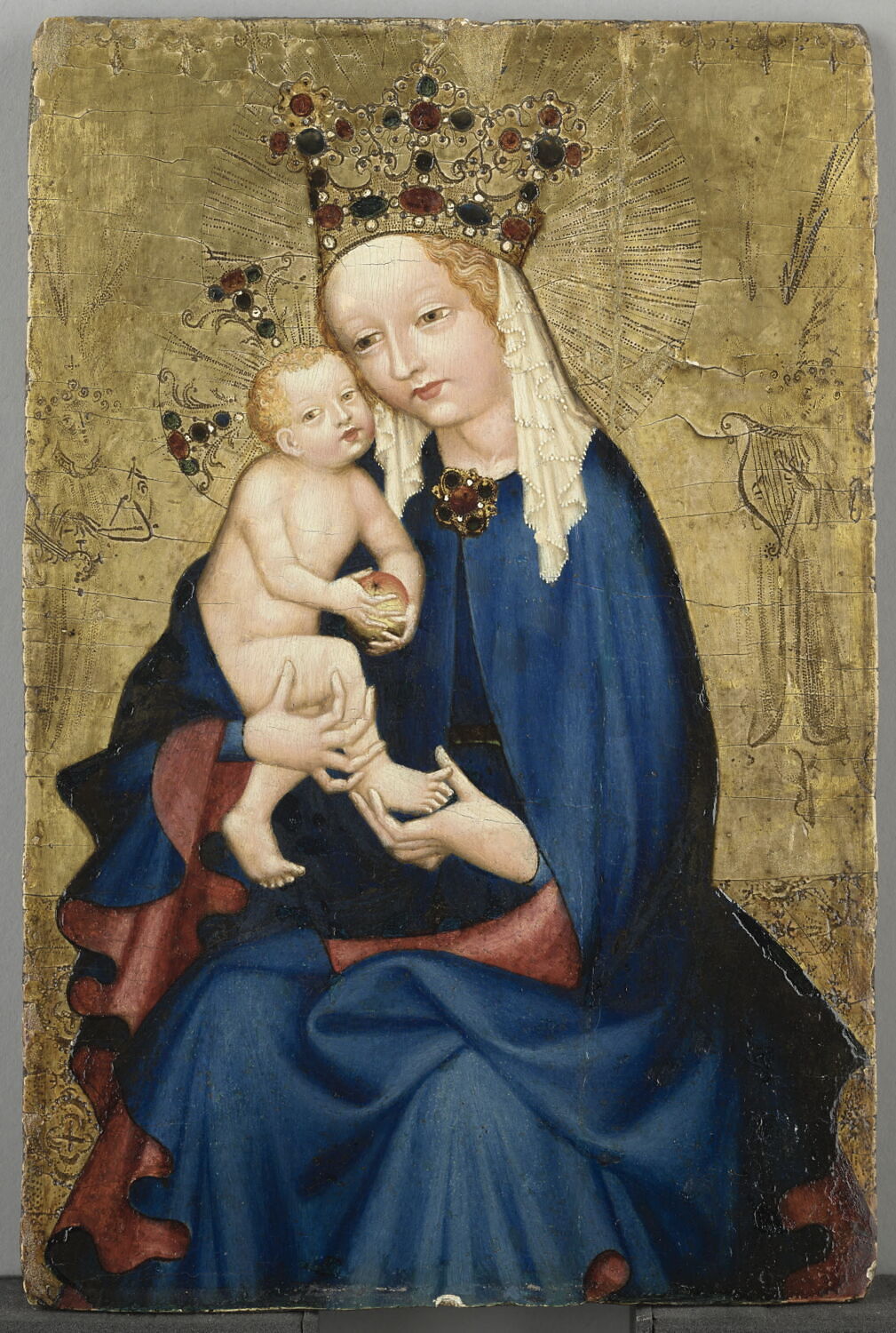 La Vierge à l'Enfant, Anonyme, 1e tiers du XVe siècle (vers 1420)