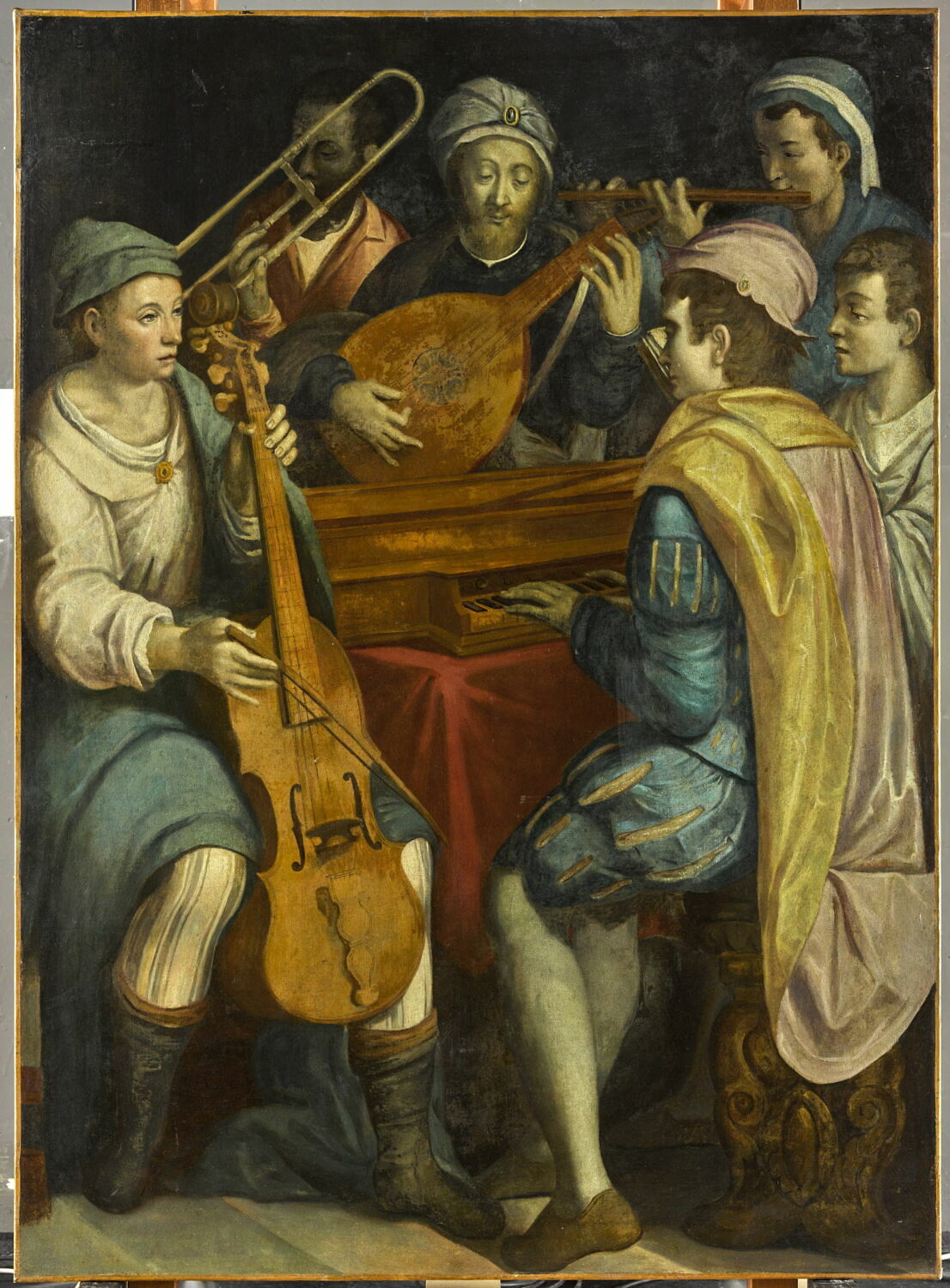 Concert, Anonyme, 2e moitié du XVIe siècle (1550 - 1600)