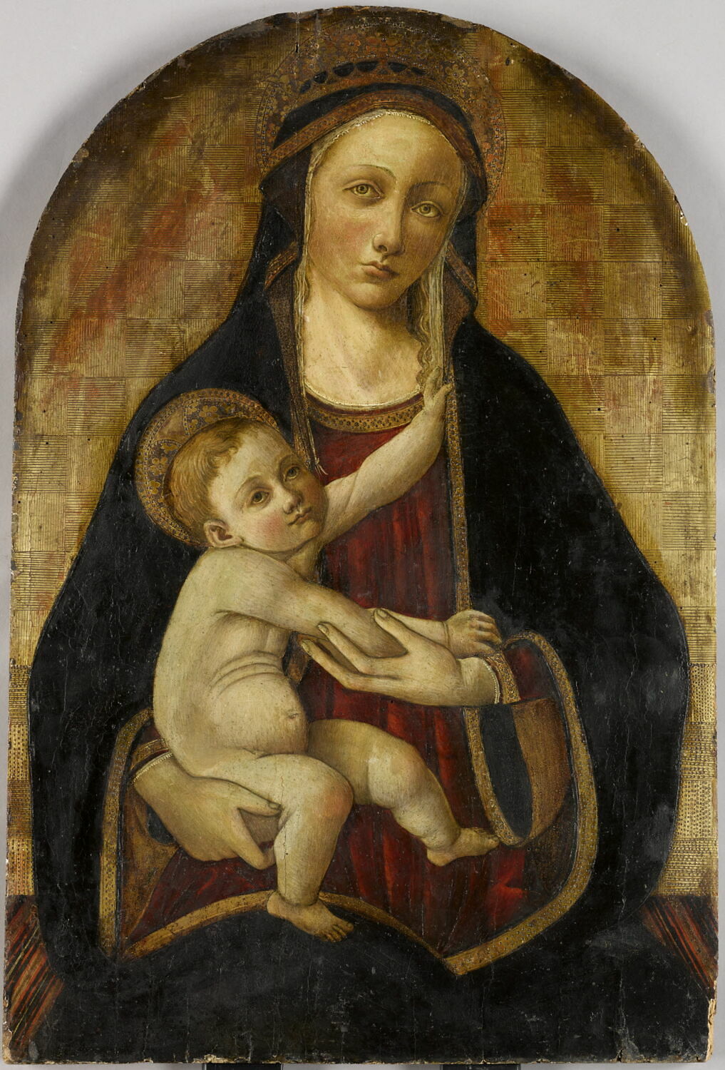 La Vierge et l'Enfant, Anonyme, Fin du XVe siècle (1460 - 1500)