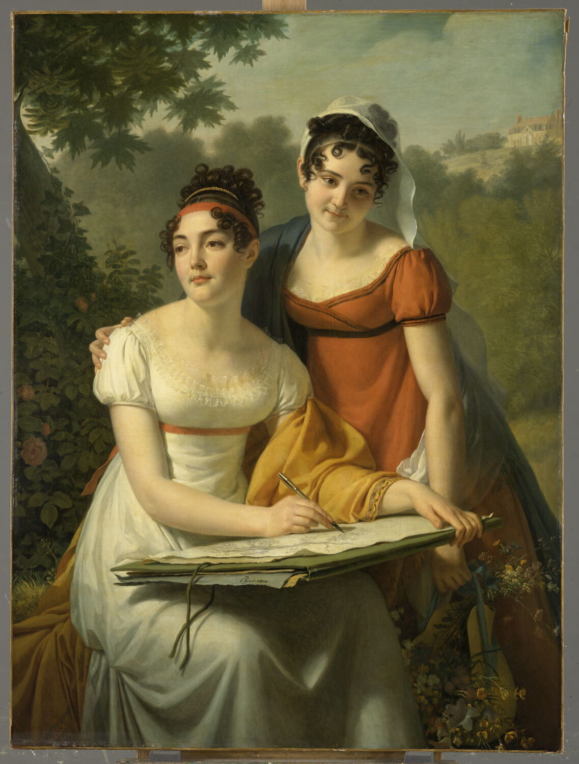 Mesdemoiselles Duval, Pajou, Jacques Augustin, 1e quart du XIXe siècle (1814)