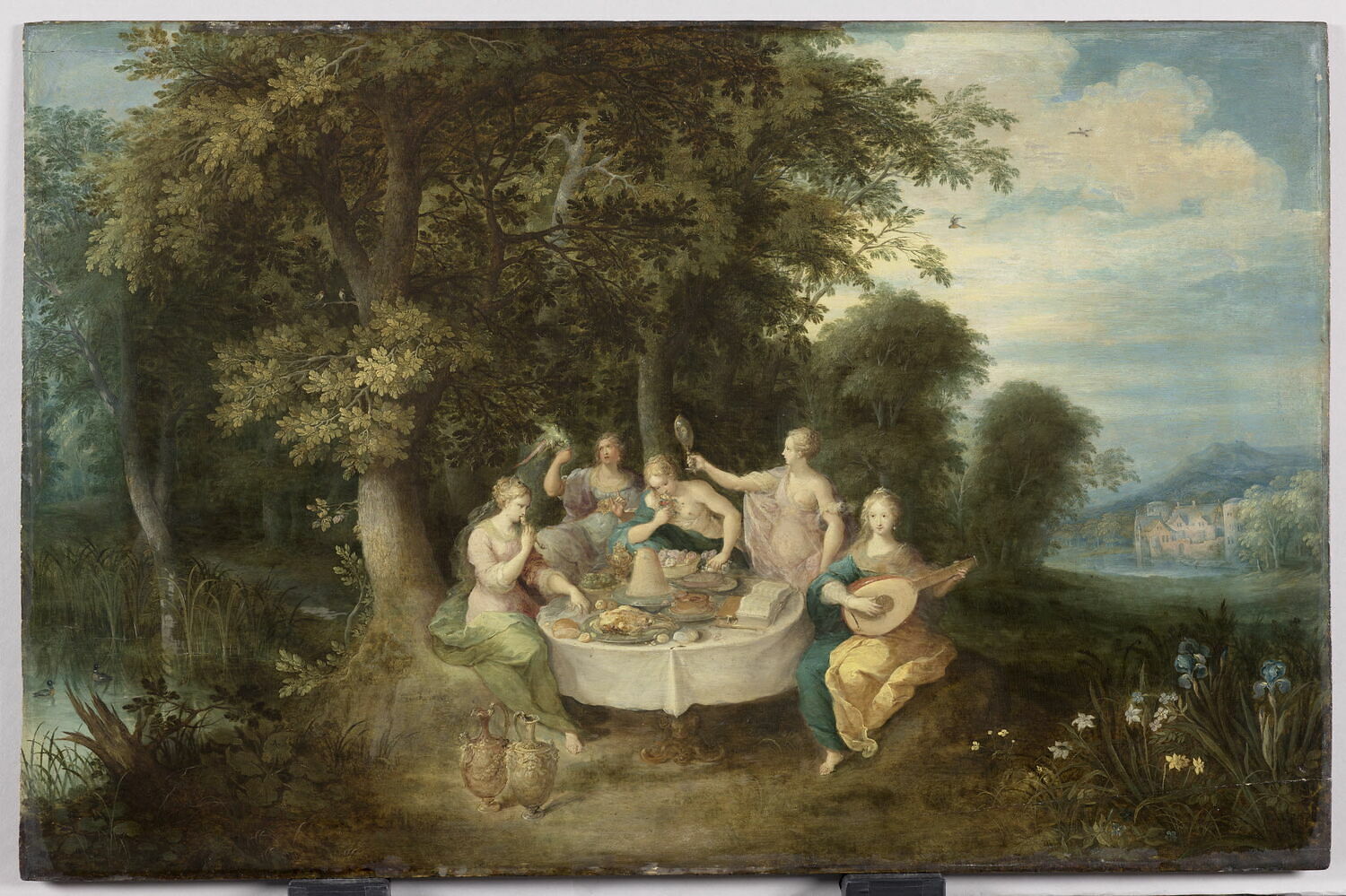 Les Cinq sens, Francken, Frans II, 1e quart du XVIIe siècle (1600 - 1625)