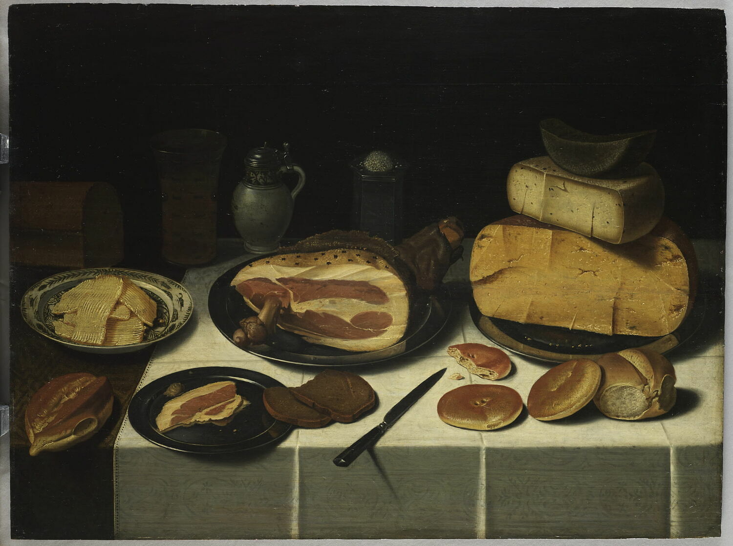 Nature morte au jambon - Louvre site des collections