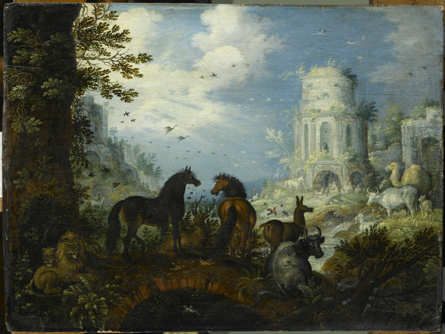 Orphée charmant les animaux, Savery, Roelant, 2e quart du XVIIe siècle (1626)