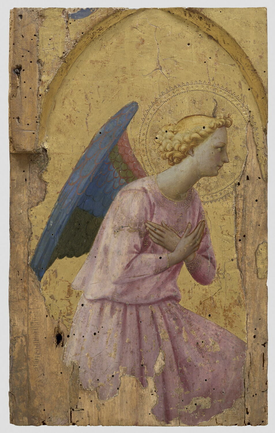 Ange en adoration, Fra Angelico, 2e quart du XVe siècle (1425 - 1450)
