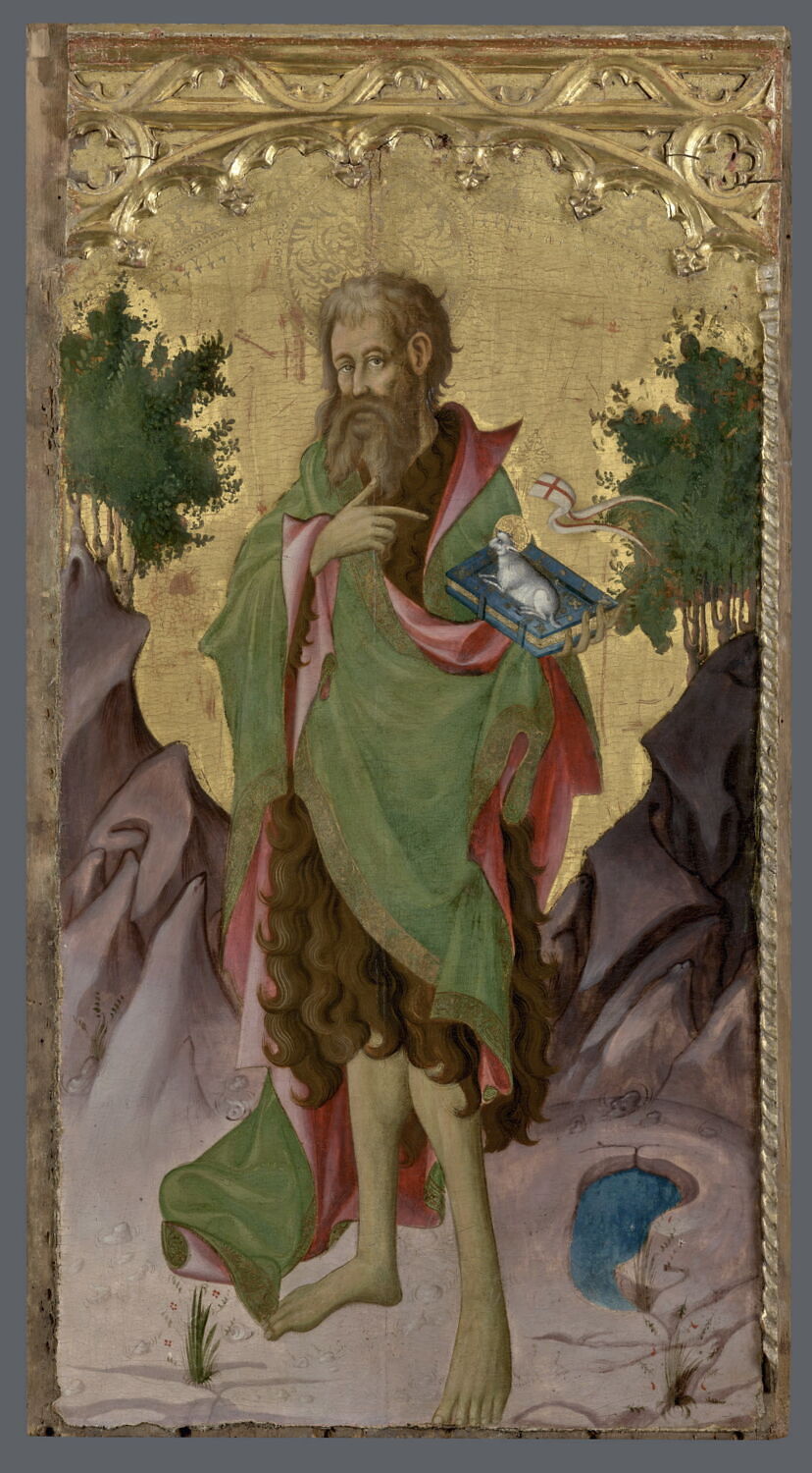 Saint Jean Baptiste, Gonçal Peris Sarrià, 1e quart du XVe siècle (vers 1420)