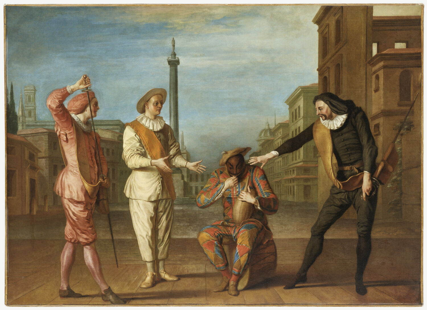 Le Tombeau de Maître André., Gillot, Claude, 1e quart du XVIIIe siècle (vers 1716 - 1717)