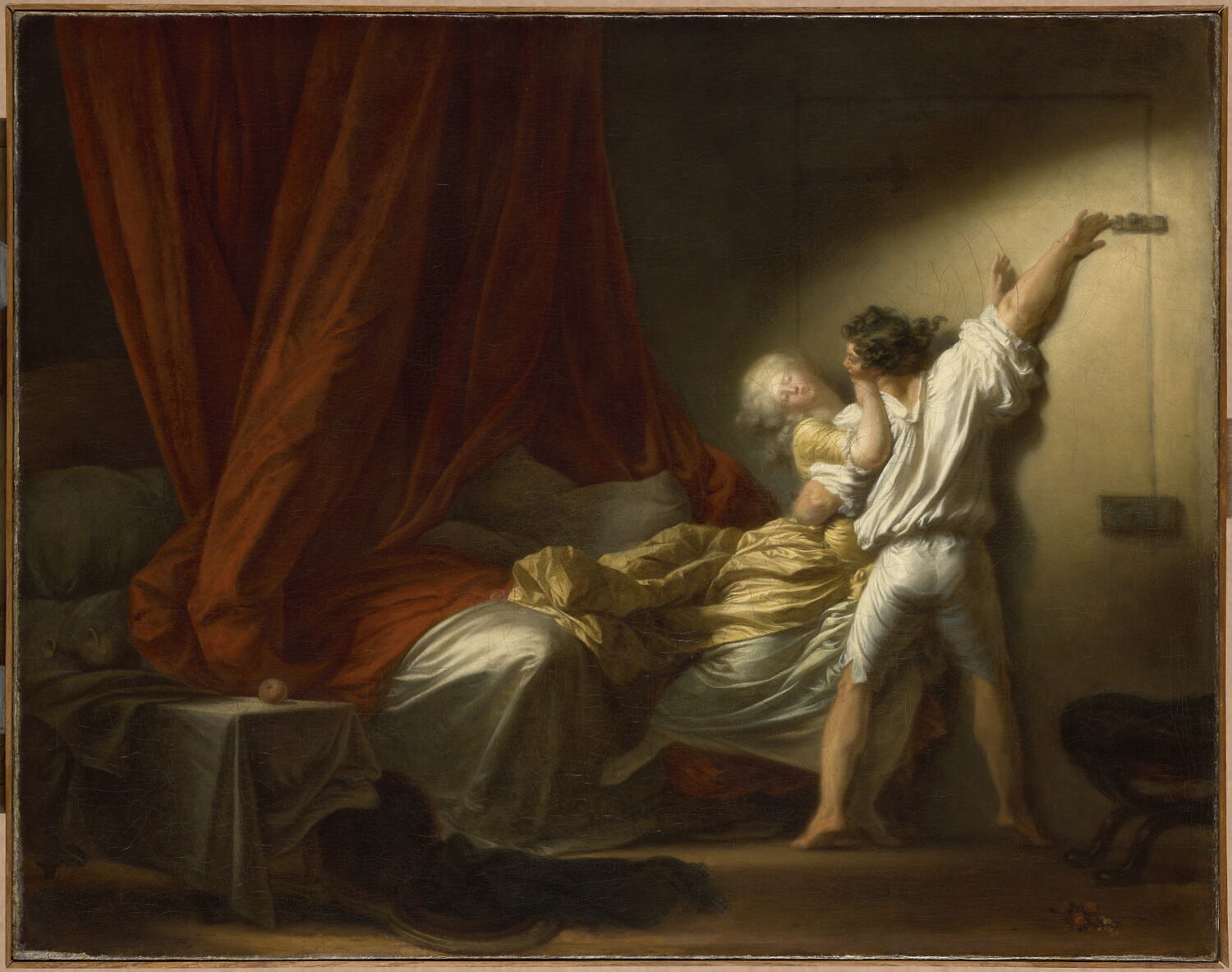 Le Verrou, Jean-Honoré Fragonard