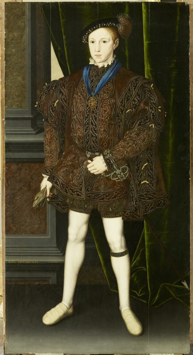 Édouard VI (1537-1553), roi d'Angleterre, Stretes, Guillim, 3e quart du XVIe siècle (1550 - 1575)