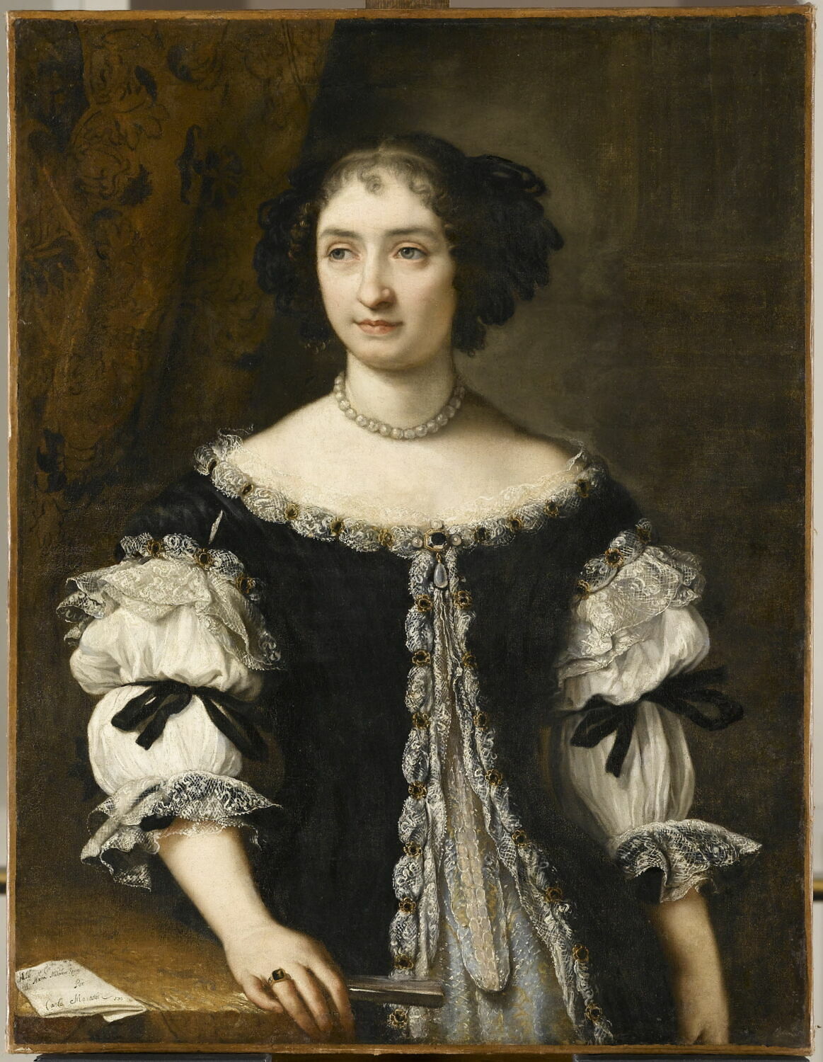 Portrait de Maria Maddalena Rospigliosi, nièce du pape Clément IX, Maratti, Carlo, 2e moitié du XVIIe siècle (vers 1667 - 1668)