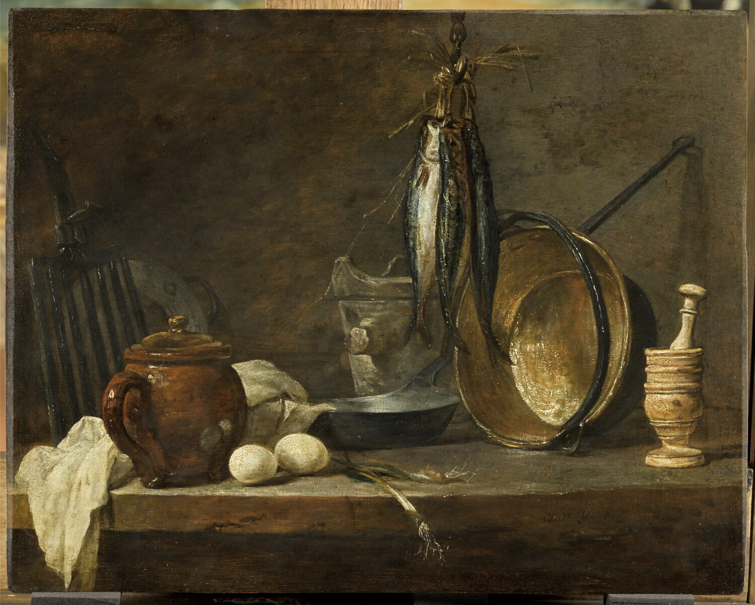 Menu De Maigre Et Ustensiles De Cuisine. - Louvre Collections