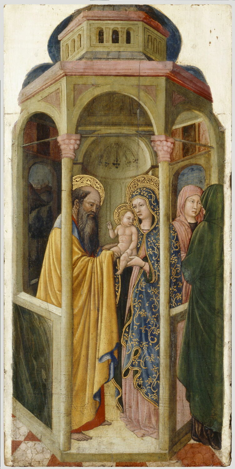 La Présentation de Jésus au Temple, Giovanni Francesco da Rimini, 2e quart du XVe siècle (1425 - 1450)