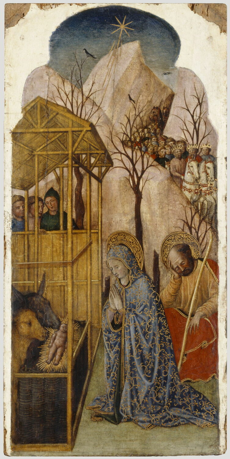 La Nativité, Giovanni Francesco da Rimini, 2e quart du XVe siècle (1425 - 1450)