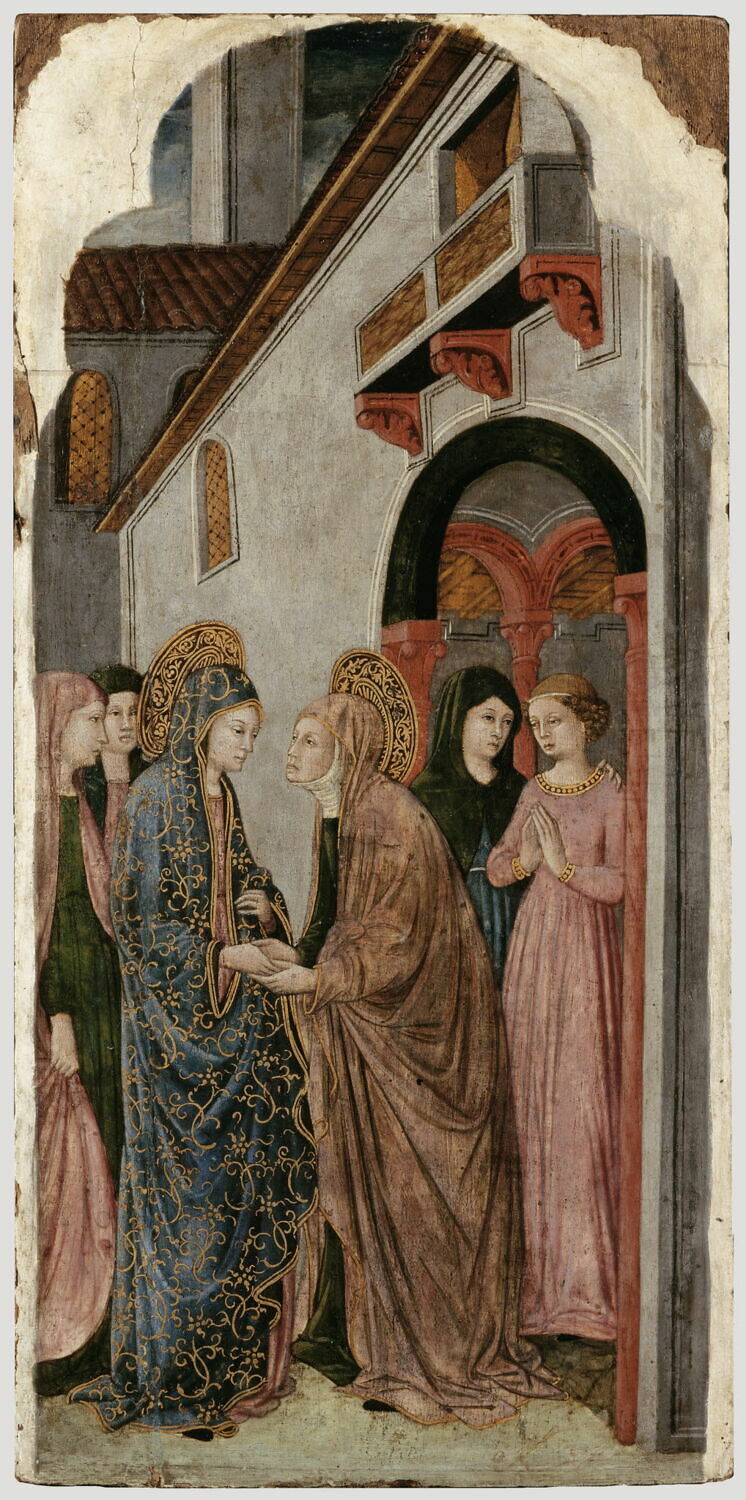 La Visitation, Giovanni Francesco da Rimini, 2e quart du XVe siècle (1425 - 1450)