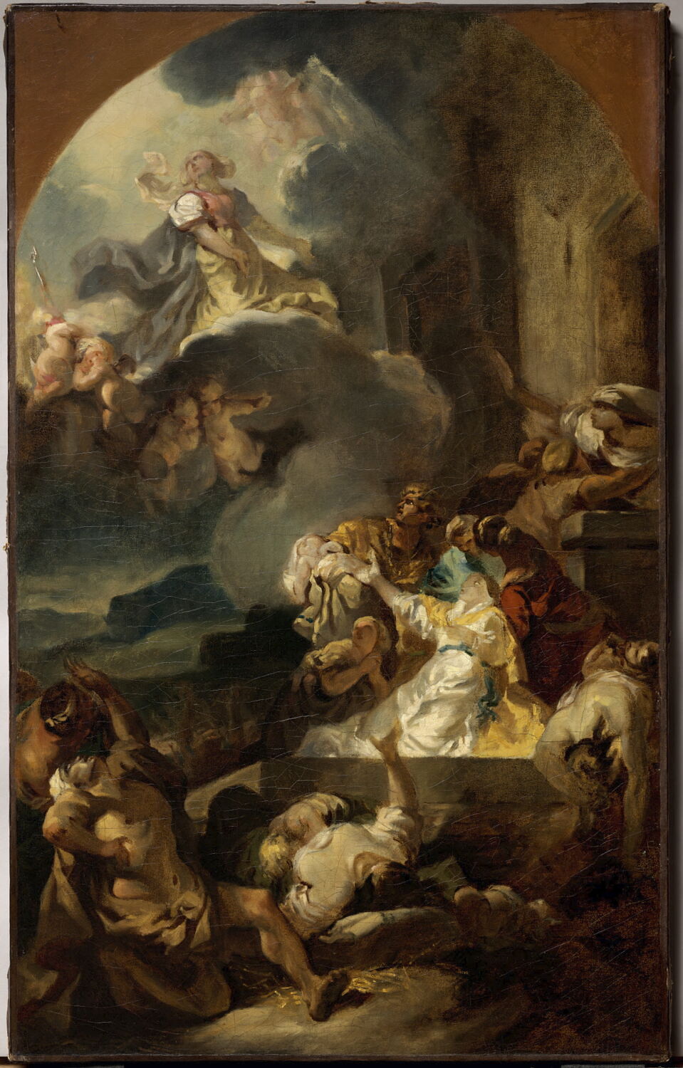 Le Miracle des Ardents, Doyen, Gabriel François, 3e quart du XVIIIe siècle (1750 - 1775)