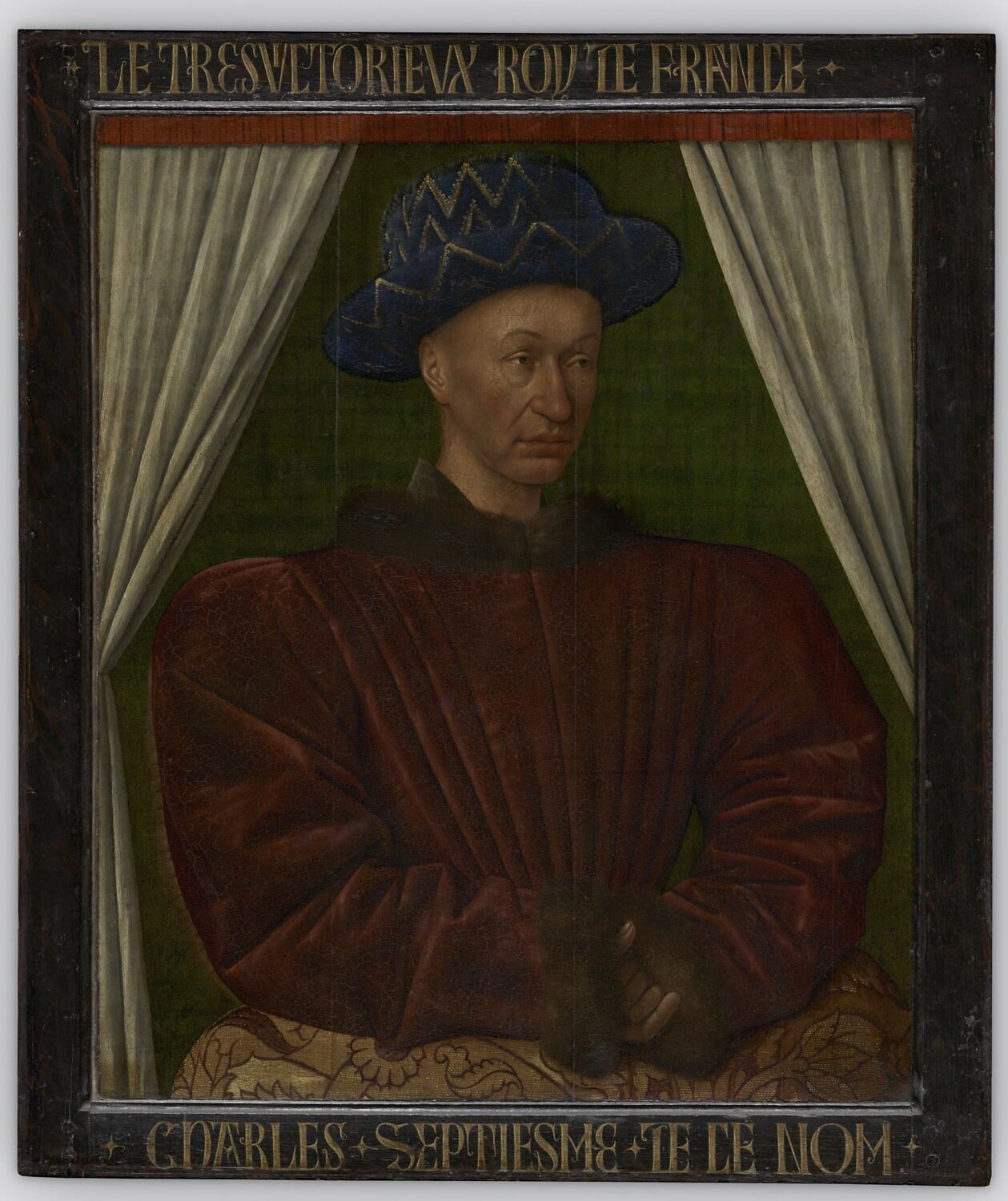 Portrait de Charles VII, Jean Fouquet