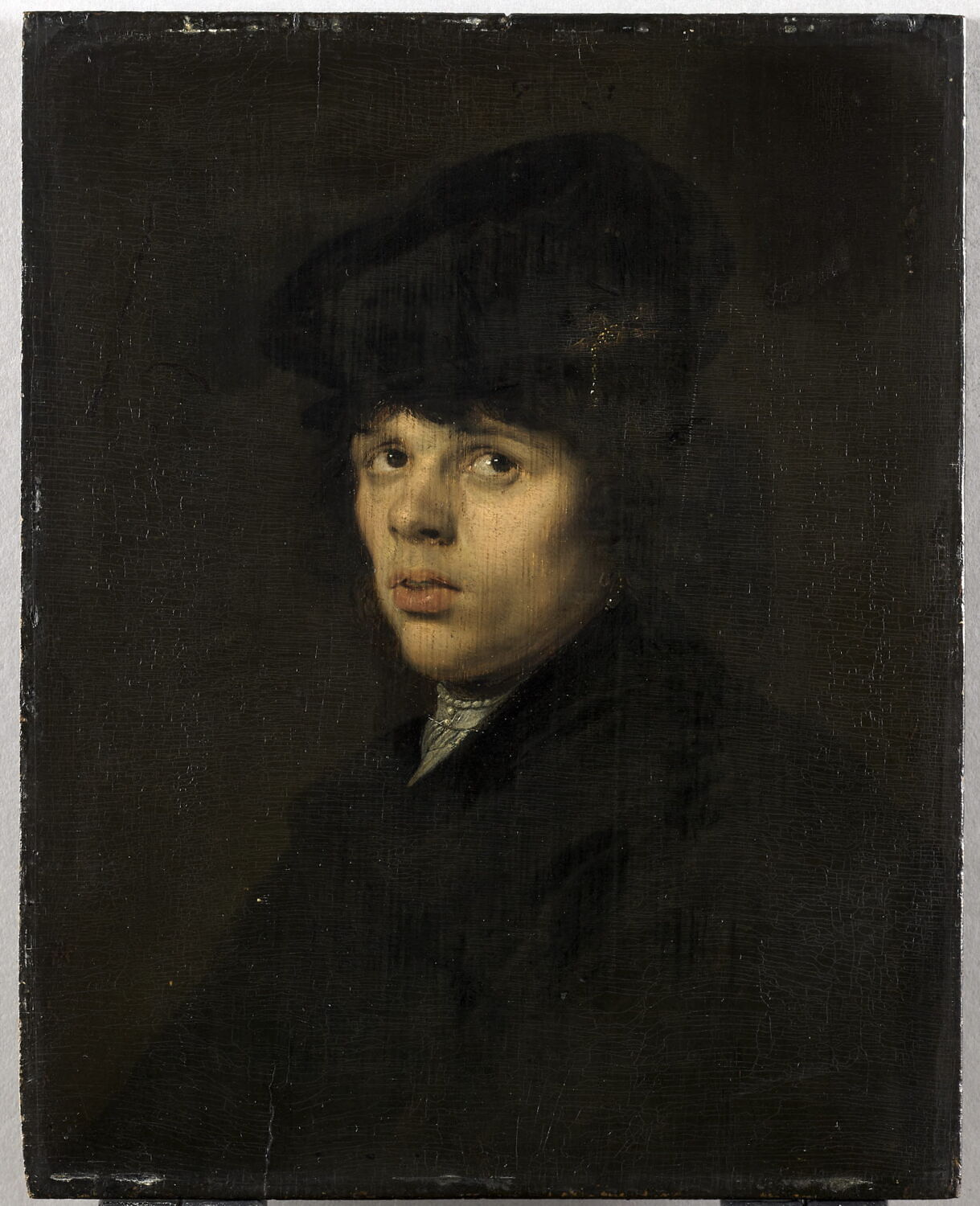Jeune homme à la toque noire