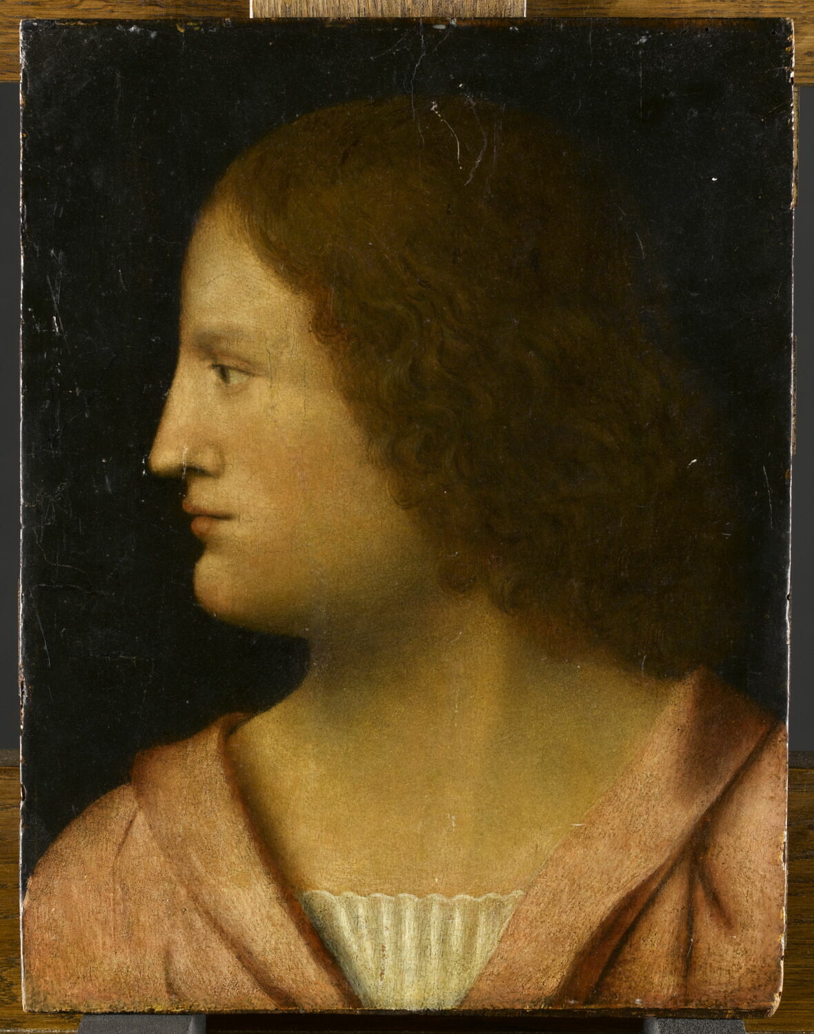 Tête de jeune homme, Luini, Bernardino, XVIe siècle (1500 - 1600)